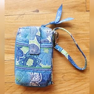 Vera Bradley Phone Case/Wallet Wristlet